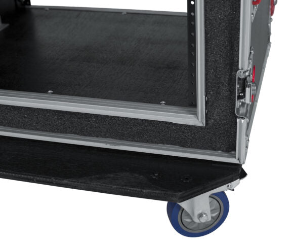 Gator Cases | 8U Shock Road Rack Case w/ Casters