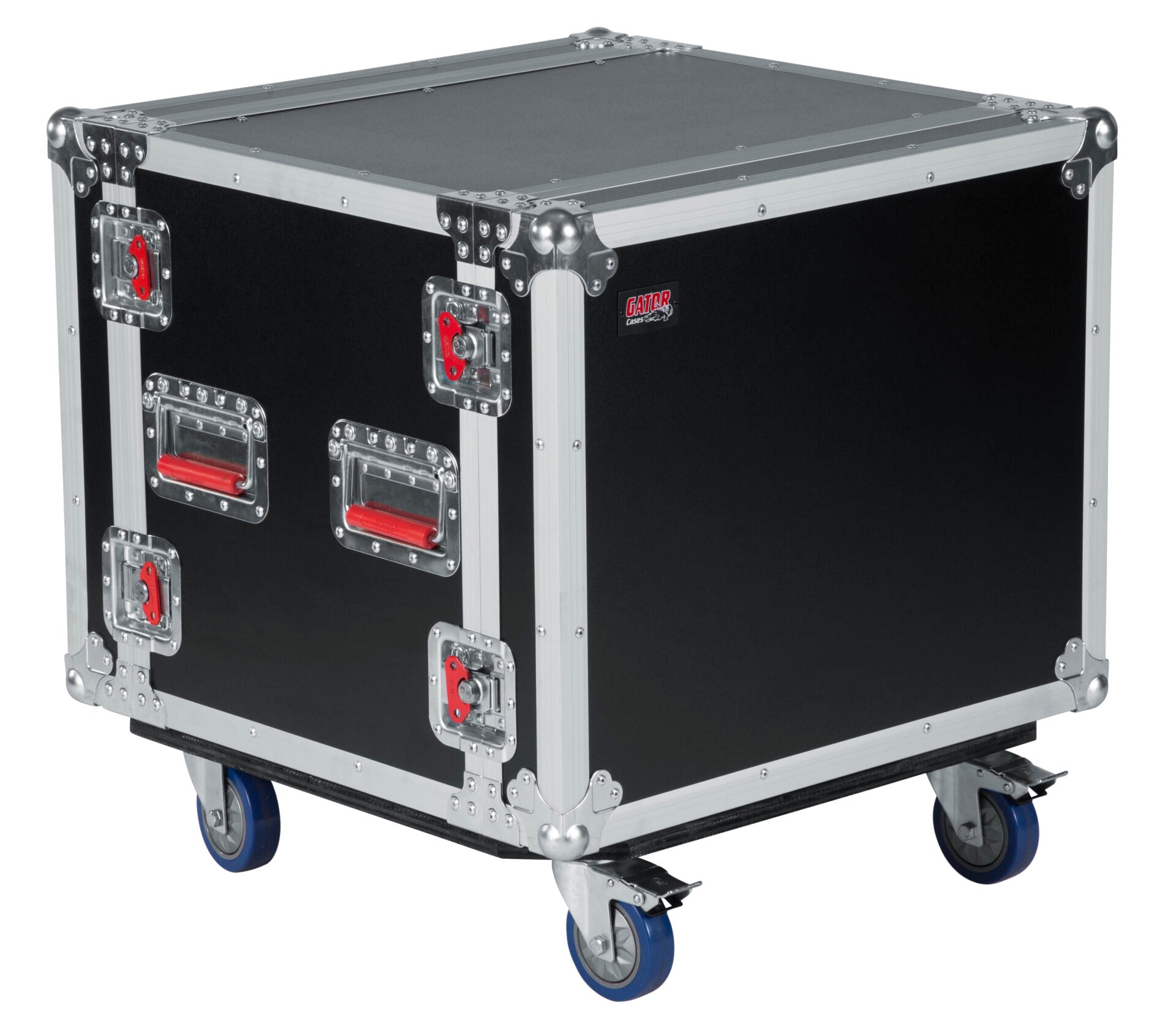 Gator Cases | 8U Shock Road Rack Case w/ Casters