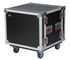 Gator Cases | 8U Shock Road Rack Case w/ Casters