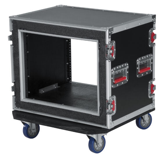 Gator Cases | 8U Shock Road Rack Case w/ Casters