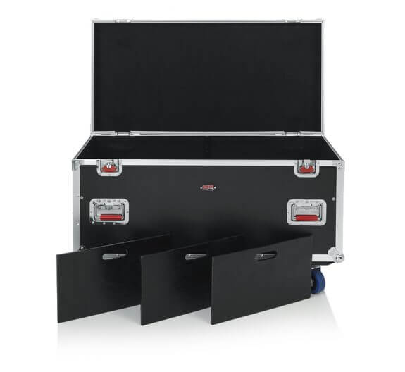 Gator Cases | Truck Pack Trunk; 45″X 22″X 27″; 12mm; W/ Dividers
