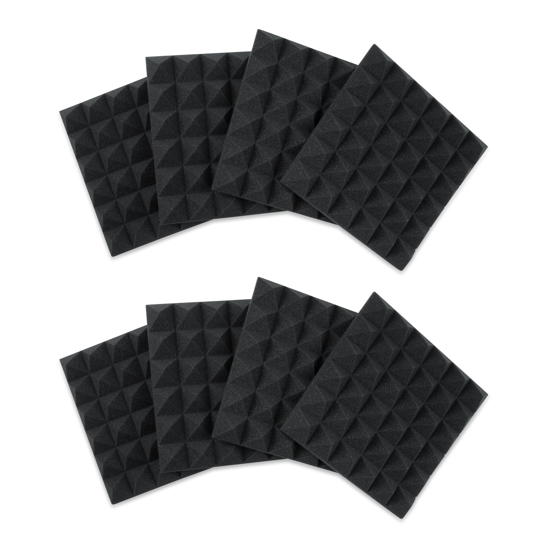 Gator Frameworks | 12"x12" Acoustic Foam Pyramid Panels