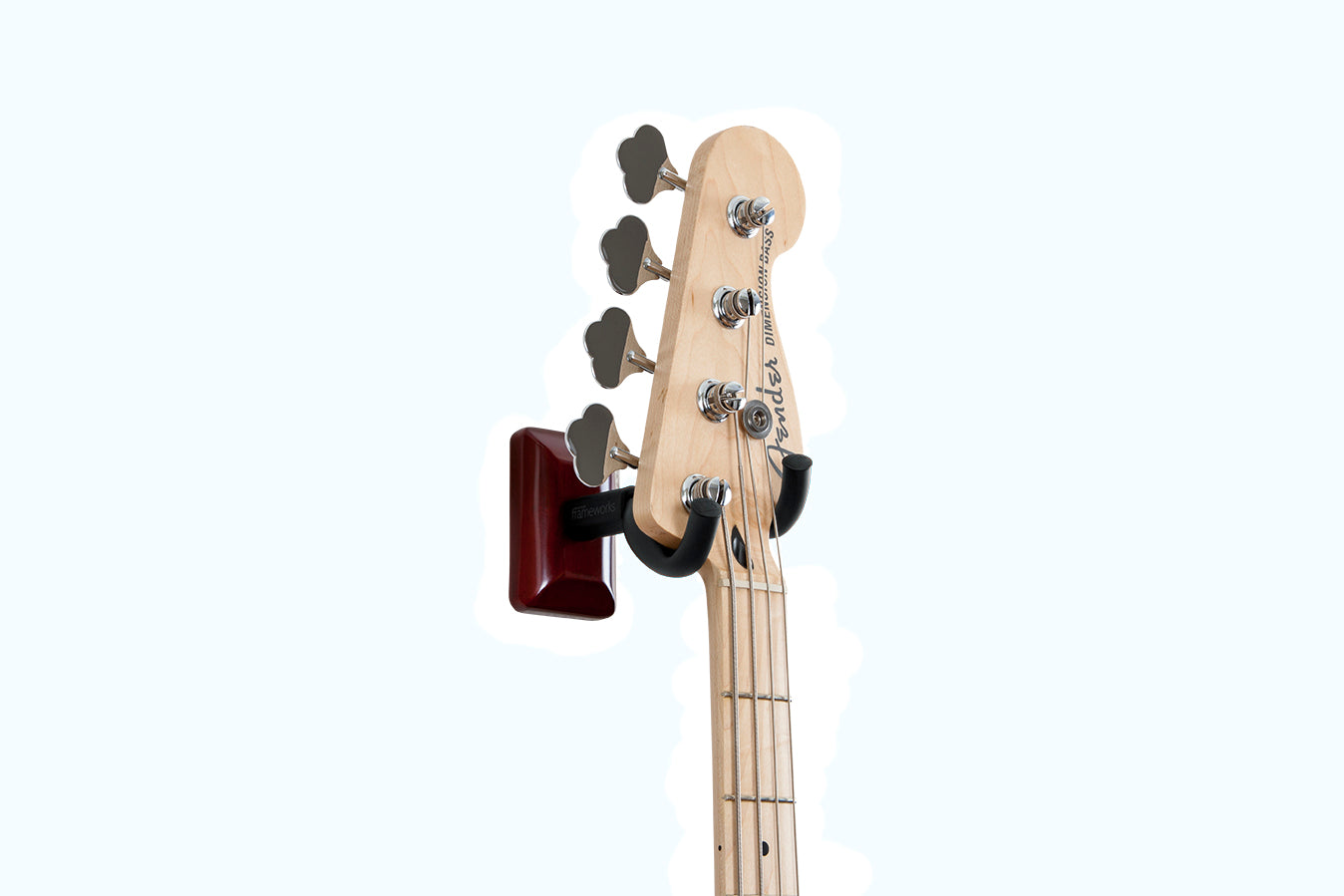 Gator Frameworks | Cherry Wall Mount Guitar Hanger