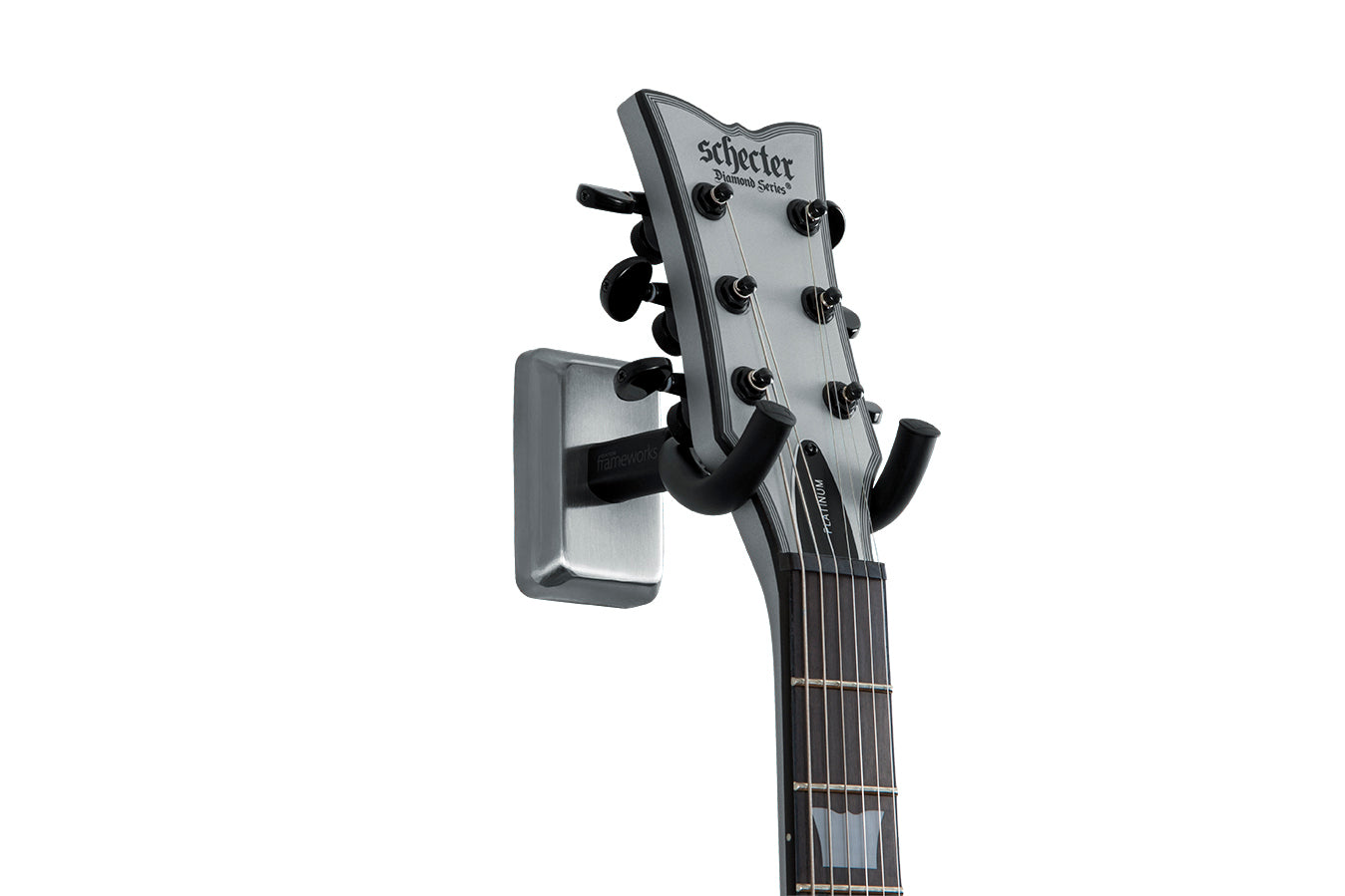 Gator Frameworks | Chrome Wall Mount Guitar Hanger
