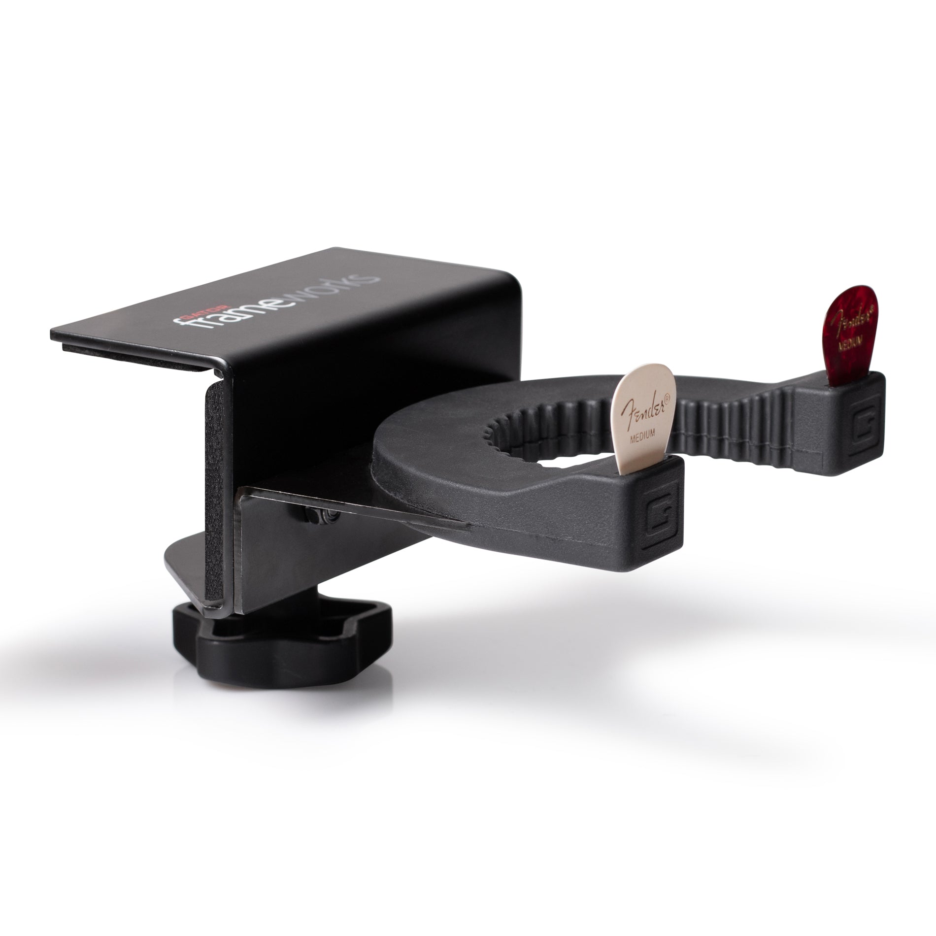 Gator Frameworks | Desk Clamping Guitar Rest with Clamp Mount