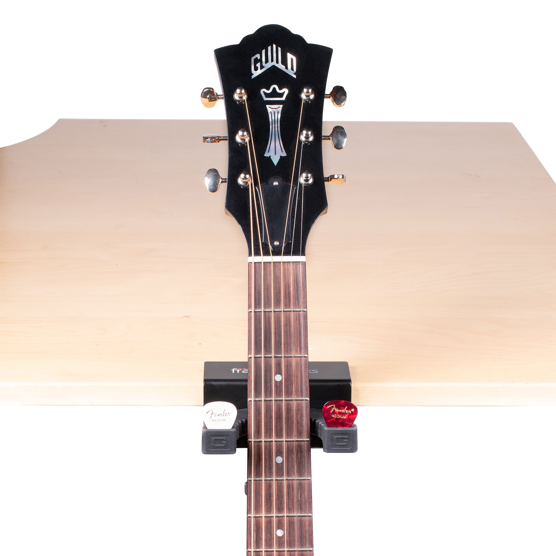 Gator Frameworks | Desk Clamping Guitar Rest with Clamp Mount