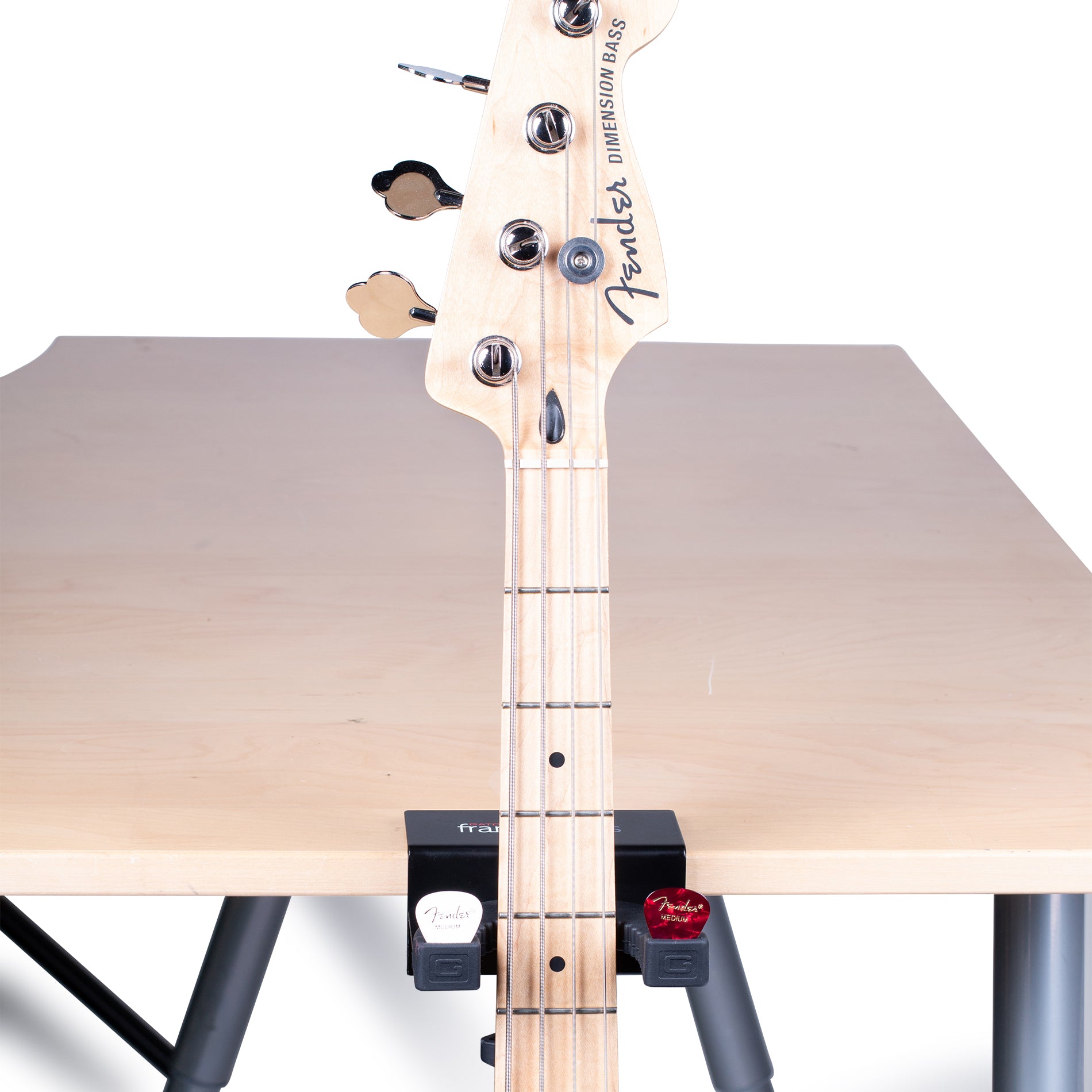 Gator Frameworks | Desk Clamping Guitar Rest with Clamp Mount