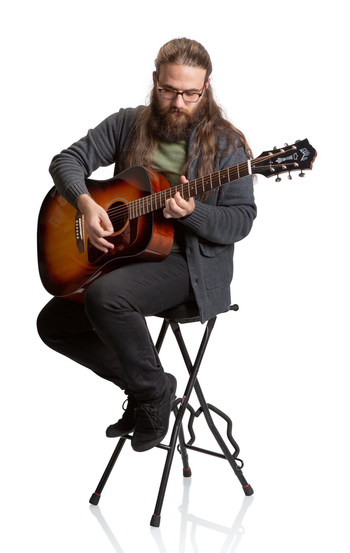 Gator Frameworks | Guitar Stool W/ Stand