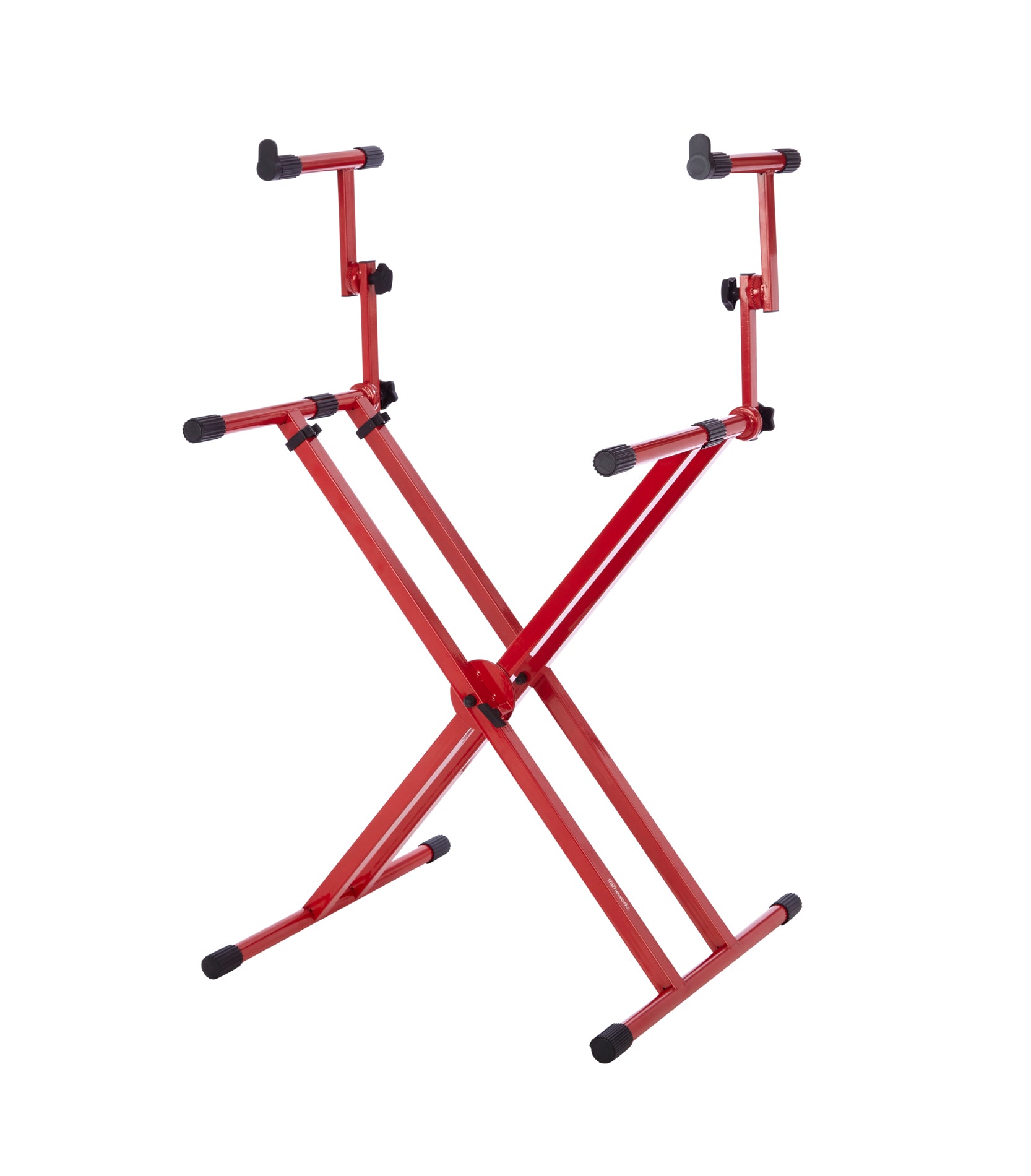 Gator Frameworks | Red 2 Tier X Style Keyboard Stand