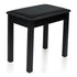 Gator Frameworks | Deluxe Wooden Piano Bench in Black
