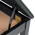 Gator Frameworks | Deluxe Wooden Piano Bench in Black
