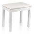 Gator Frameworks | Traditional Wooden Piano Bench in White