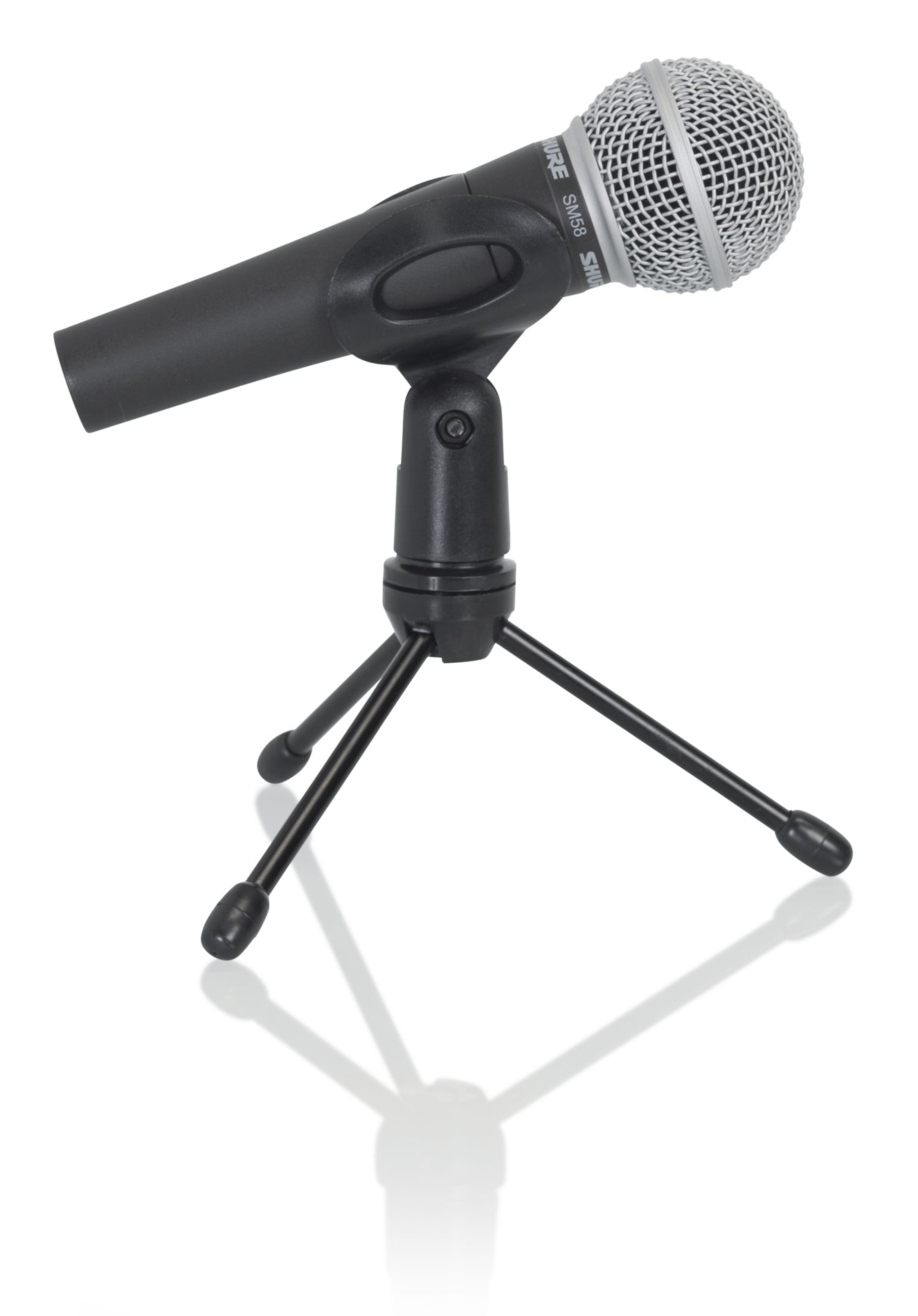 Gator Frameworks | Wired Mic Mini Tripod Desktop Stand