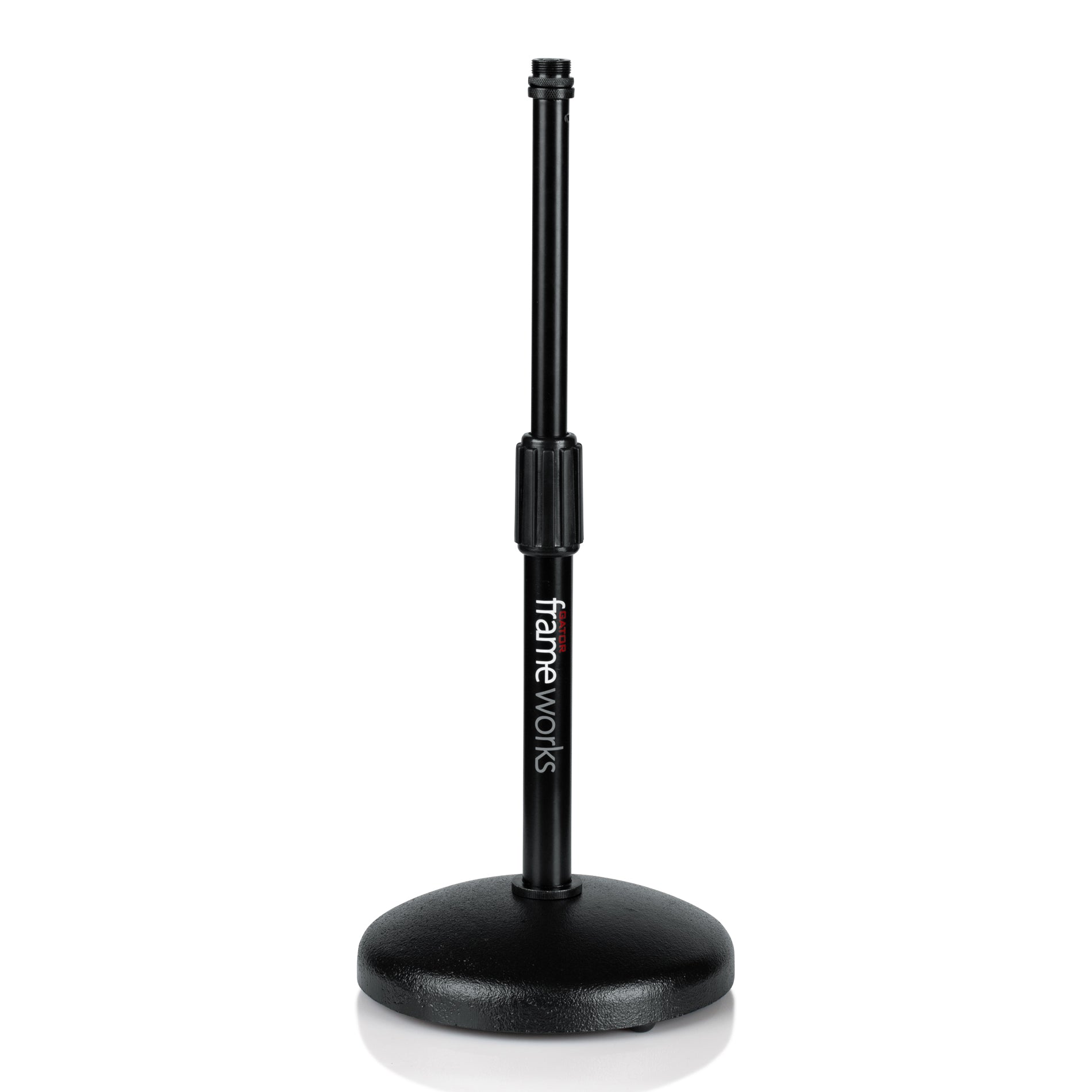 Gator Frameworks | Round Base Desktop Mic Stand