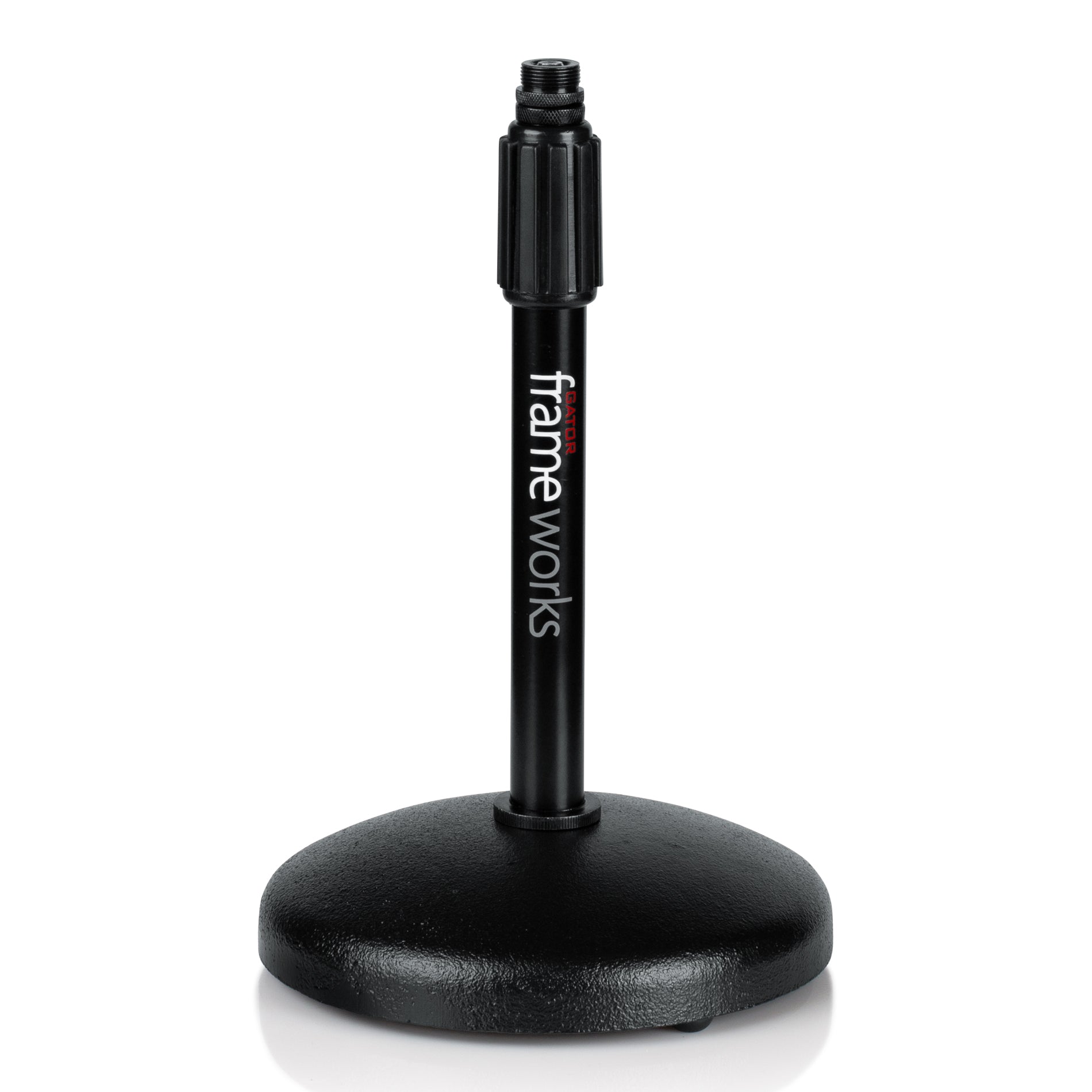 Gator Frameworks | Round Base Desktop Mic Stand