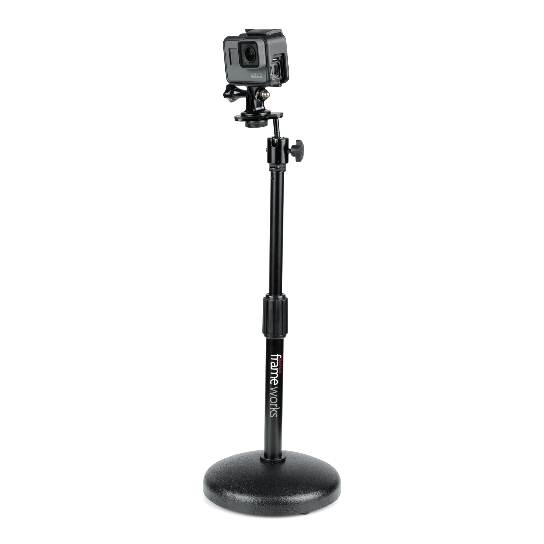 Gator Frameworks | Round Base Desktop Mic Stand