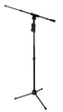 Gator Frameworks | Deluxe Tripod Mic Stand with Telescoping Boom