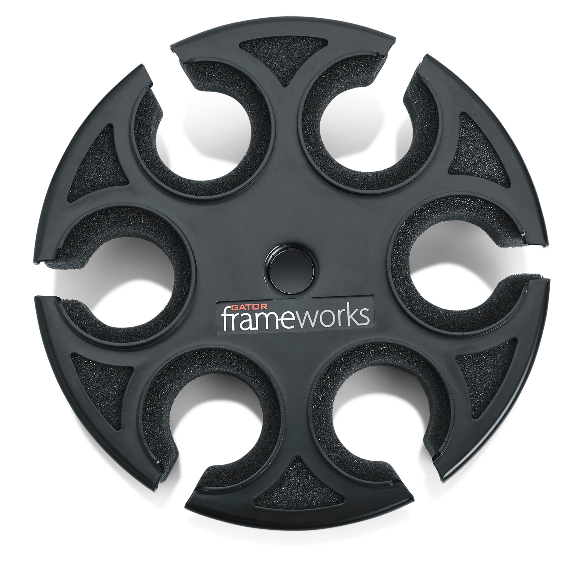 Gator Frameworks | Multi Microphone Tray Holds 6 Microphones