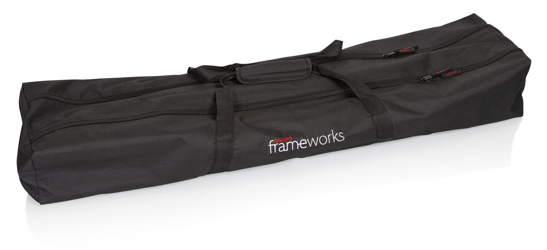 Gator Frameworks | Two Quad Base Spkr Stand W/ Carry Bag