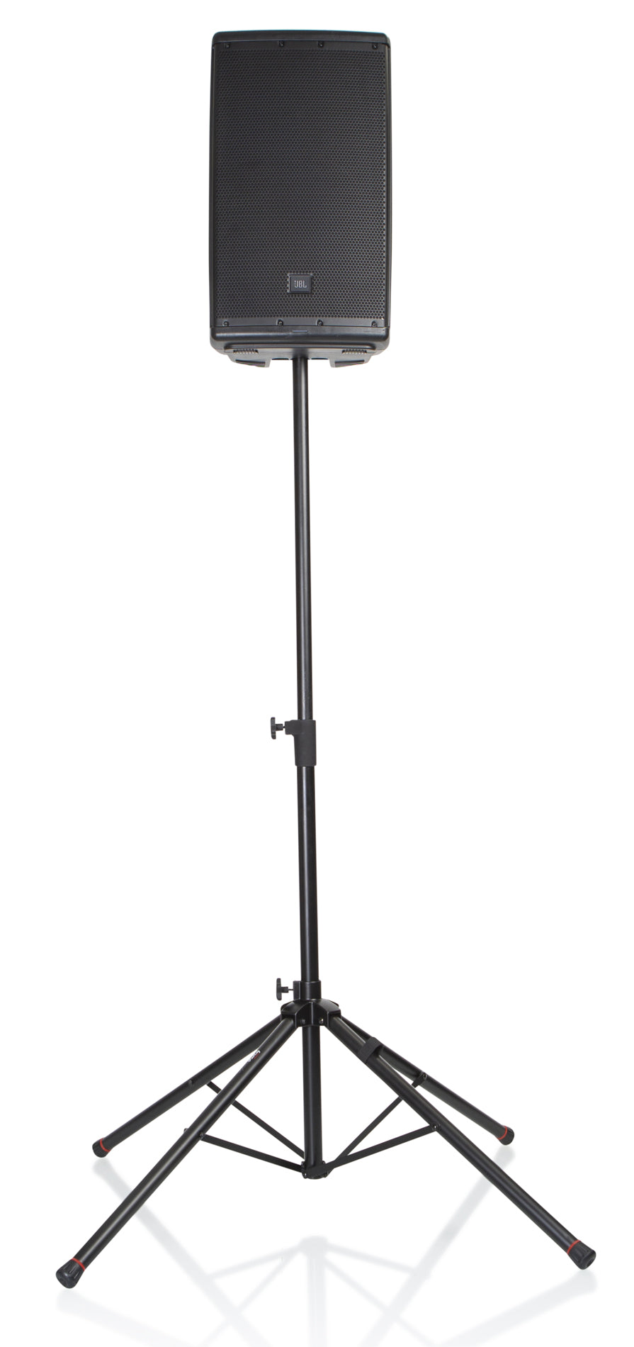Gator Frameworks | Quad Base Speaker Stand W/ Lift Assist