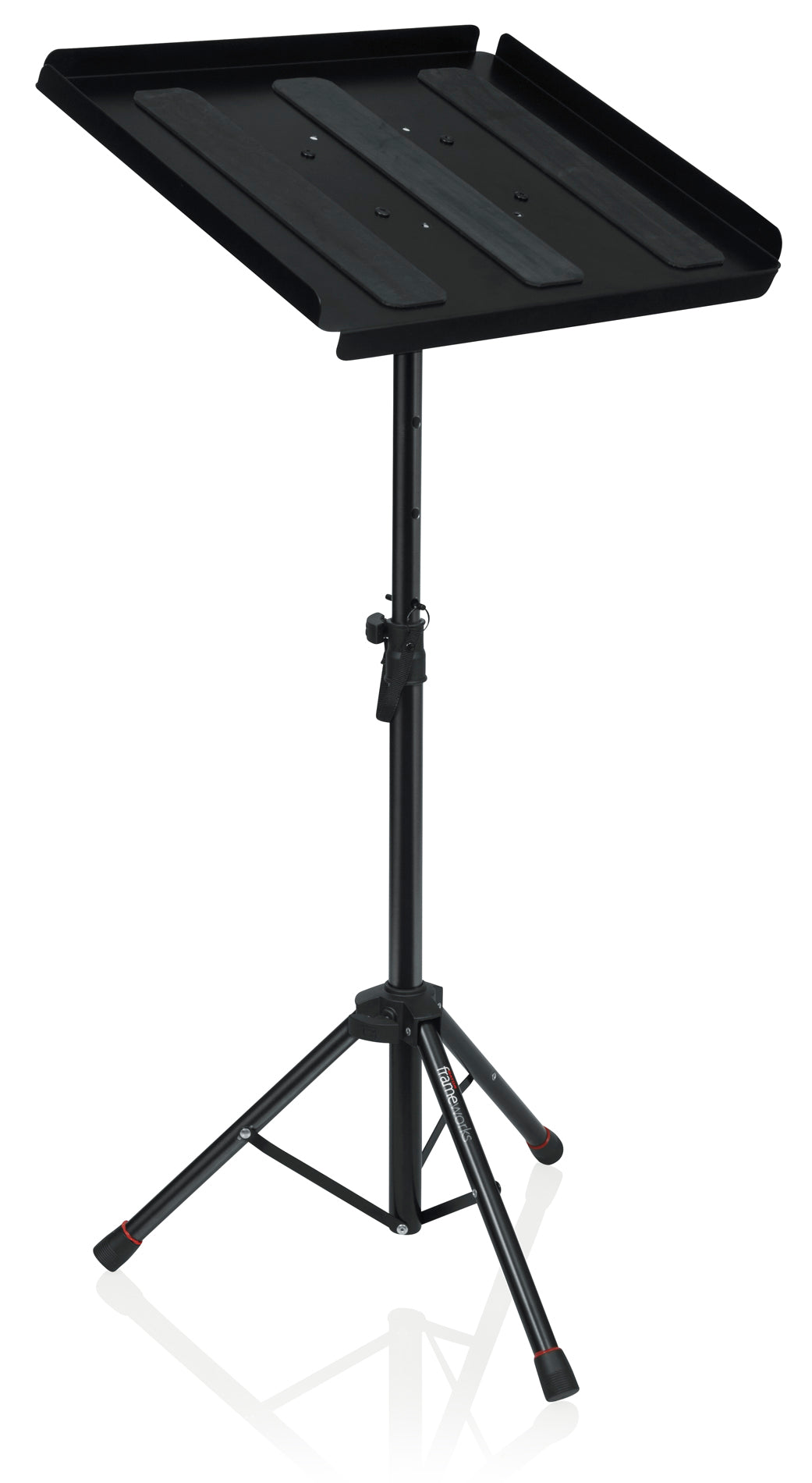 Gator Frameworks | Compact Adjustable Media Tray Stand