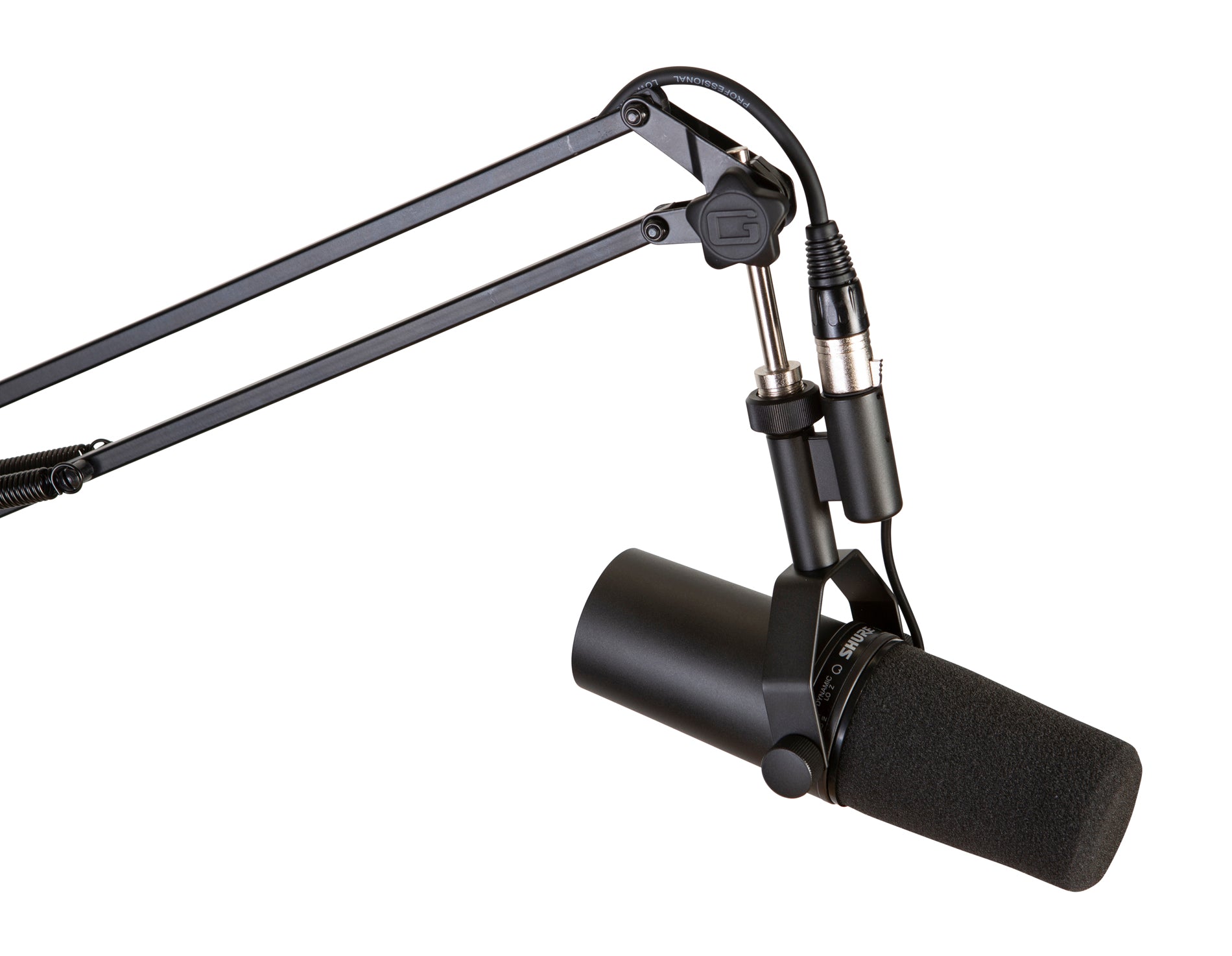 Gator Frameworks | Desk-Mounted Broadcast/Podcast Boom Mic Stand