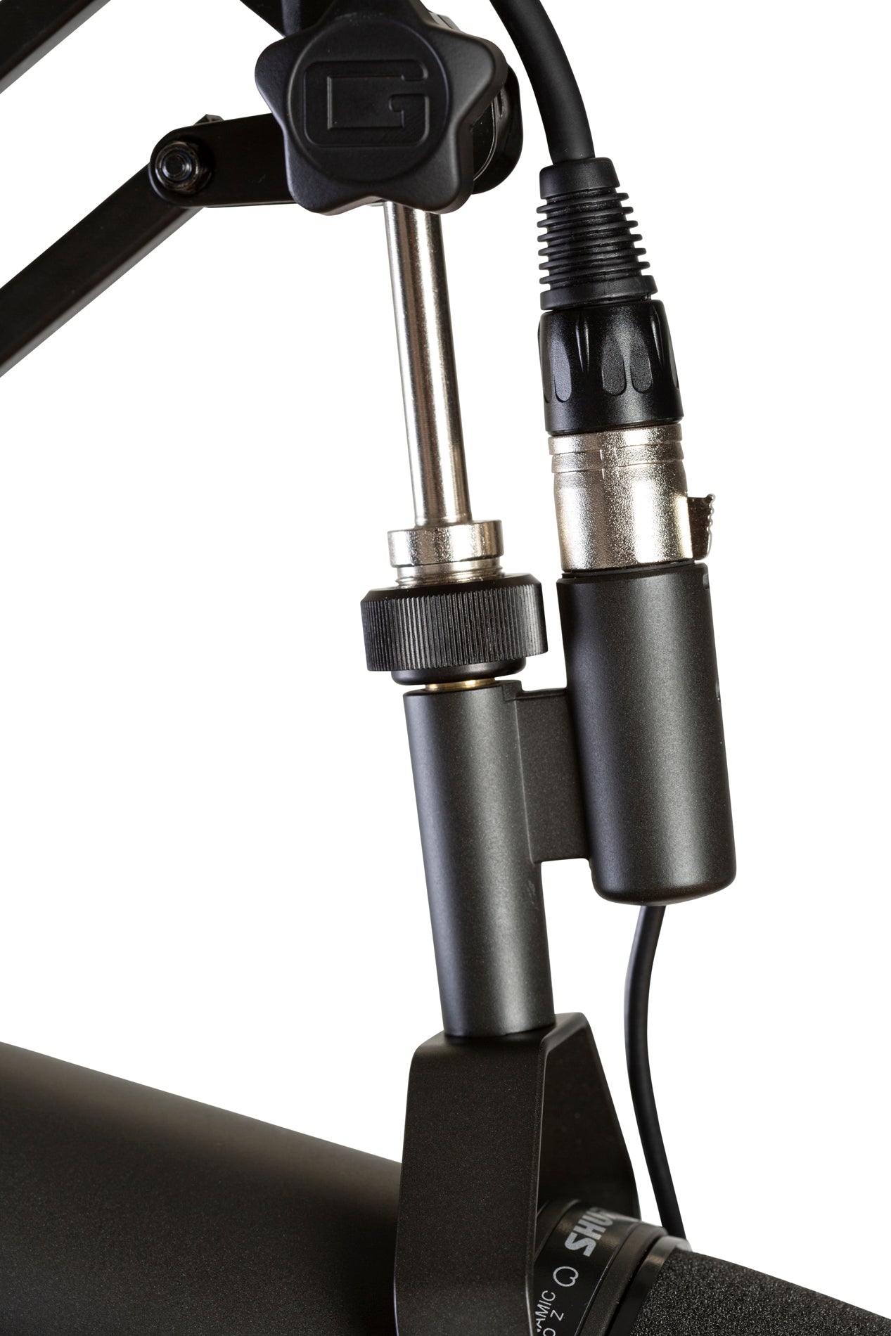 Gator Frameworks | Desk-Mounted Broadcast/Podcast Boom Mic Stand
