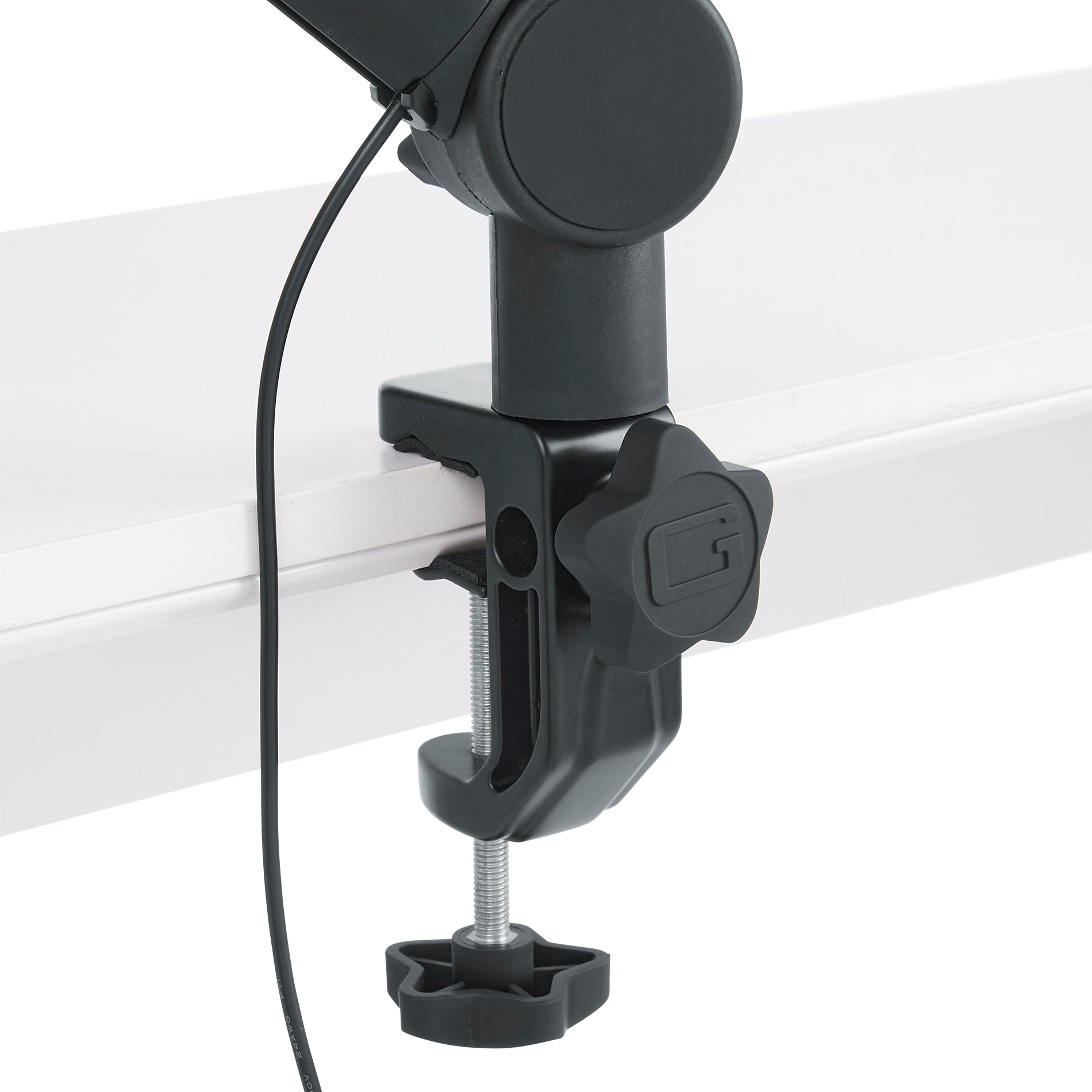 Gator Frameworks | Professional Broadcast Boom Mic Stand W/ Led Light