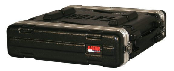 Gator Cases | 2U Audio Rack; Shallow