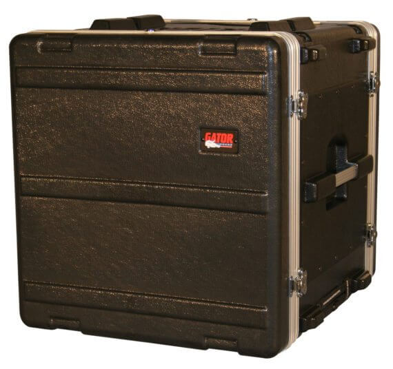 Gator Cases | 10U Rack; Powered Rolling