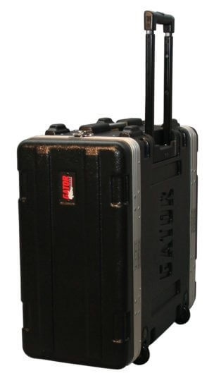 Gator Cases | 4U Rack; Powered Rolling