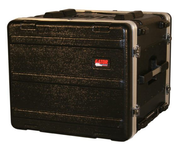 Gator Cases | 8U Rack; Powered Rolling