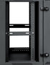 Gator Cases | 12U, 21″ Deep Sectional Wall Rack, Steel Door