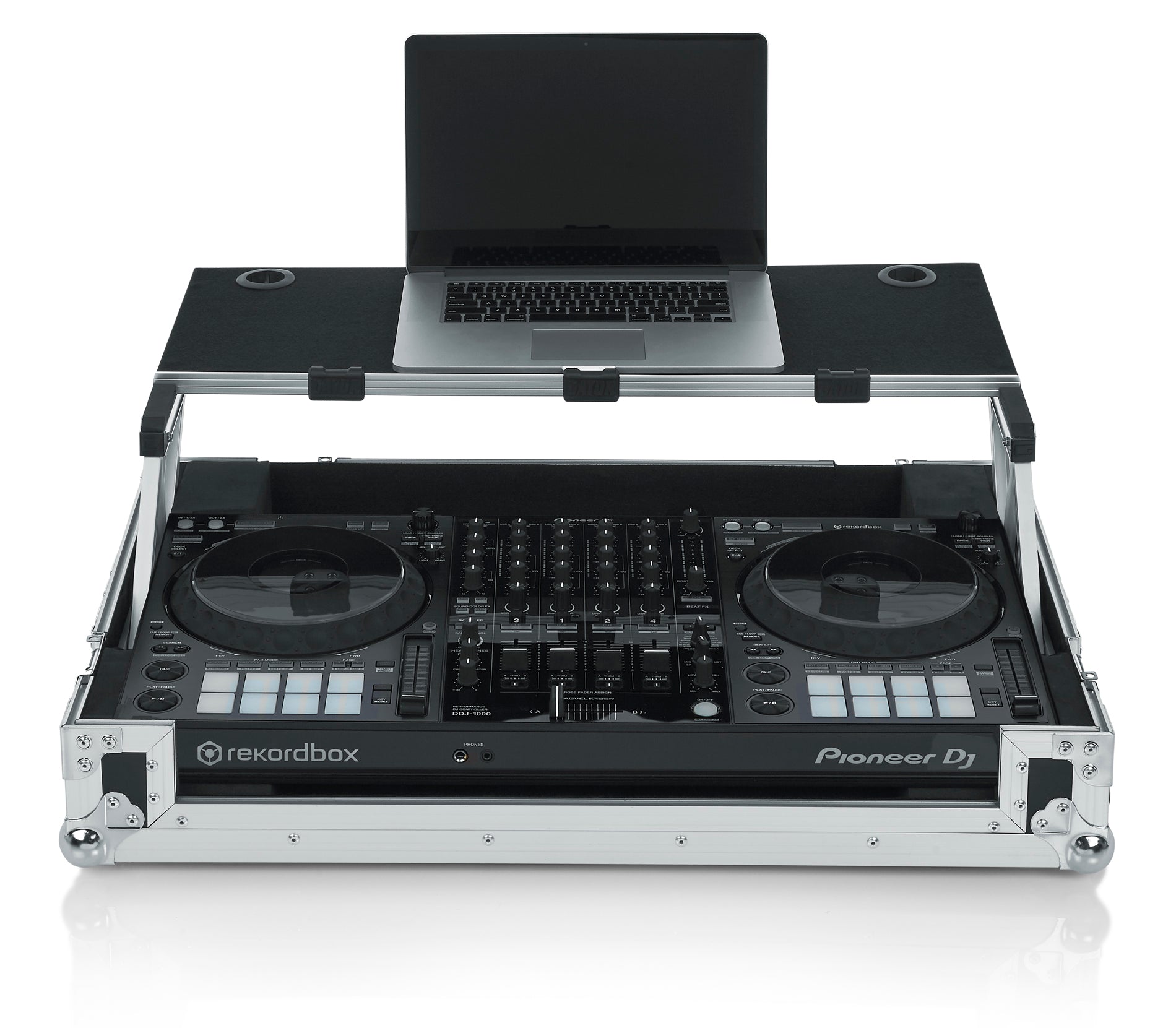 Gator Cases | G-TOUR Compact Case For The Pioneer DDJ1000 Or DDJ1000SRT Controller W/ DSP Shelf