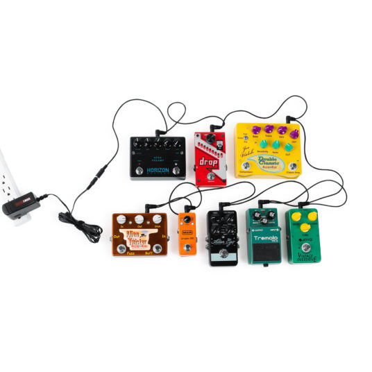 Gator Cases | Pedalboard Power Supply; Wall Wart Combo Pack