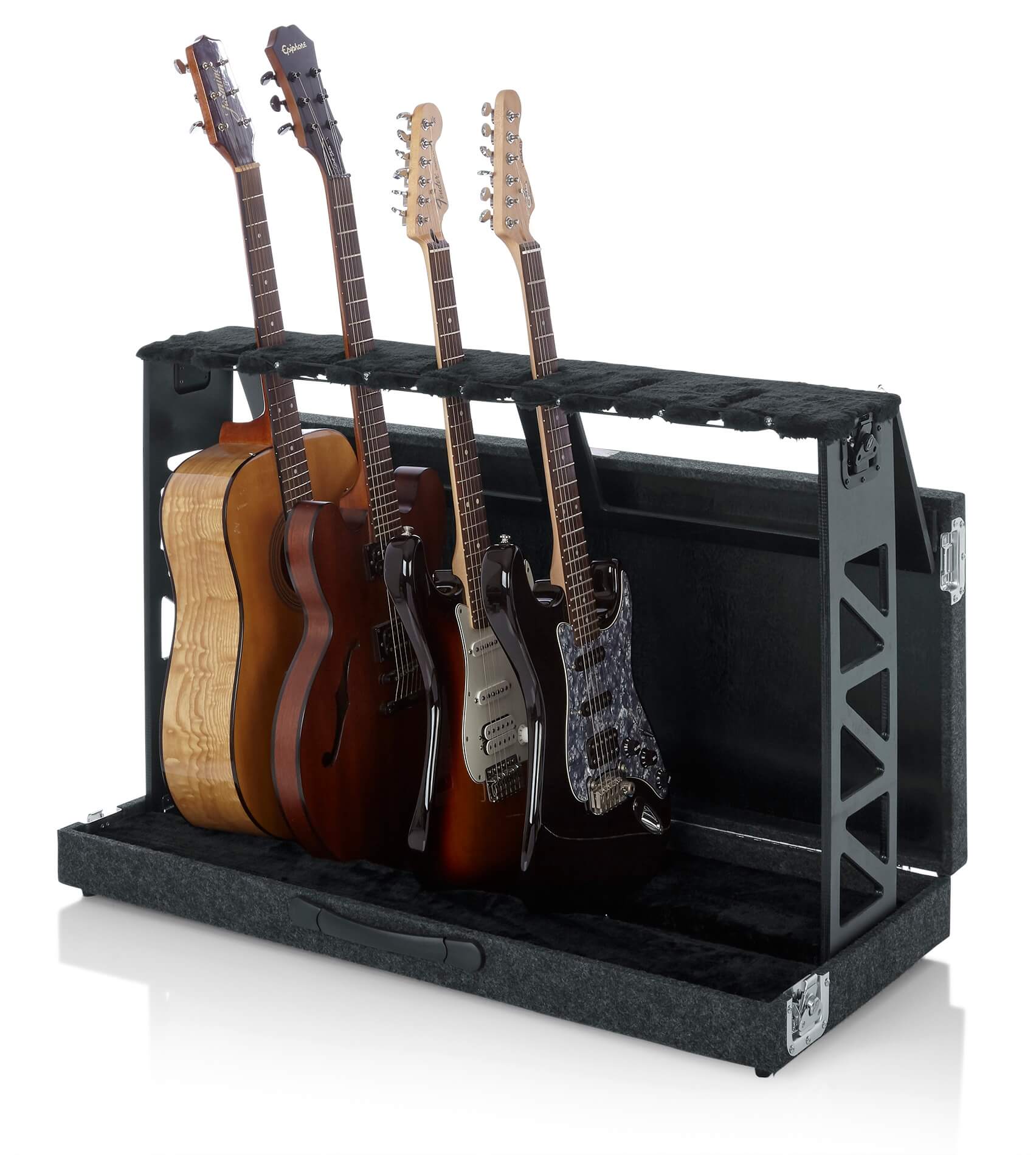 Gator Frameworks | Rack Style 6 Guitar Stand that Folds into Case