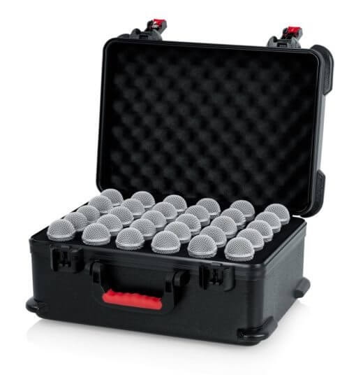 Gator Cases | Case W/ Drops For (30) Mics