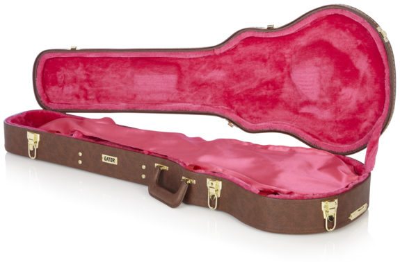 Gator Cases | Gibson Les Paul Guitar Case, Brown