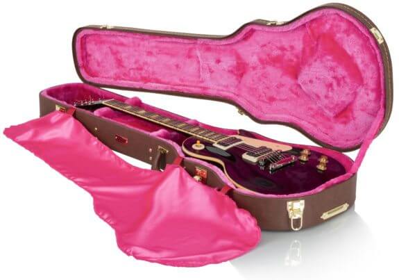 Gator Cases | Gibson Les Paul Guitar Case, Brown