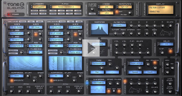 Tone2 Gladiator 2 Expanded