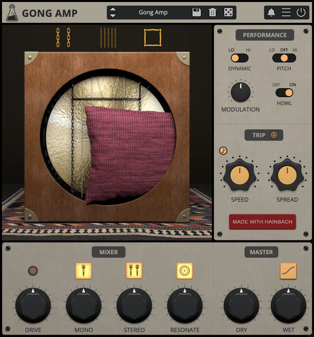 AudioThing | Gong Amp Emulation Plug-in