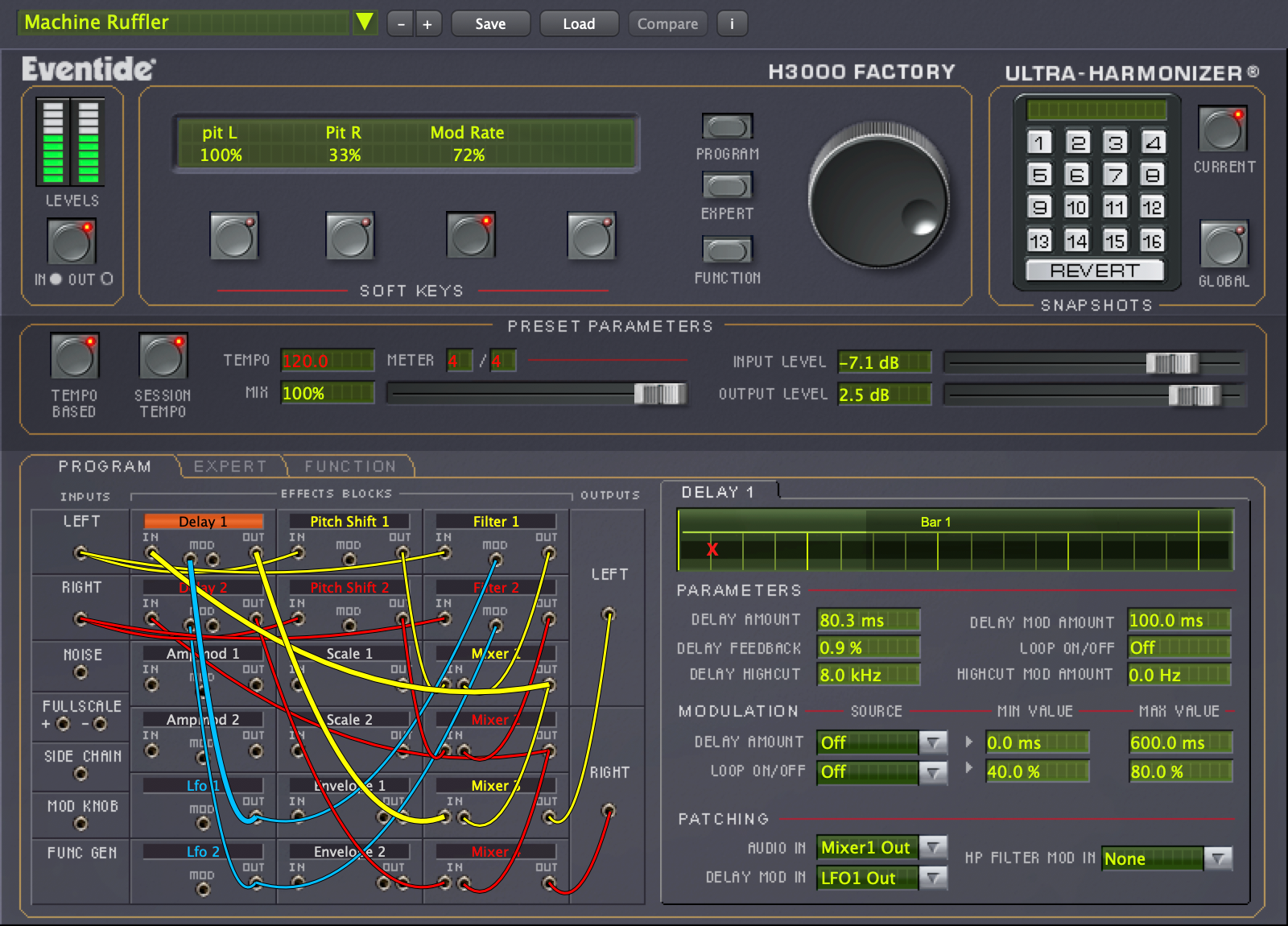 Eventide | H3000 Factory Pitch Shift, Delays Plug-in