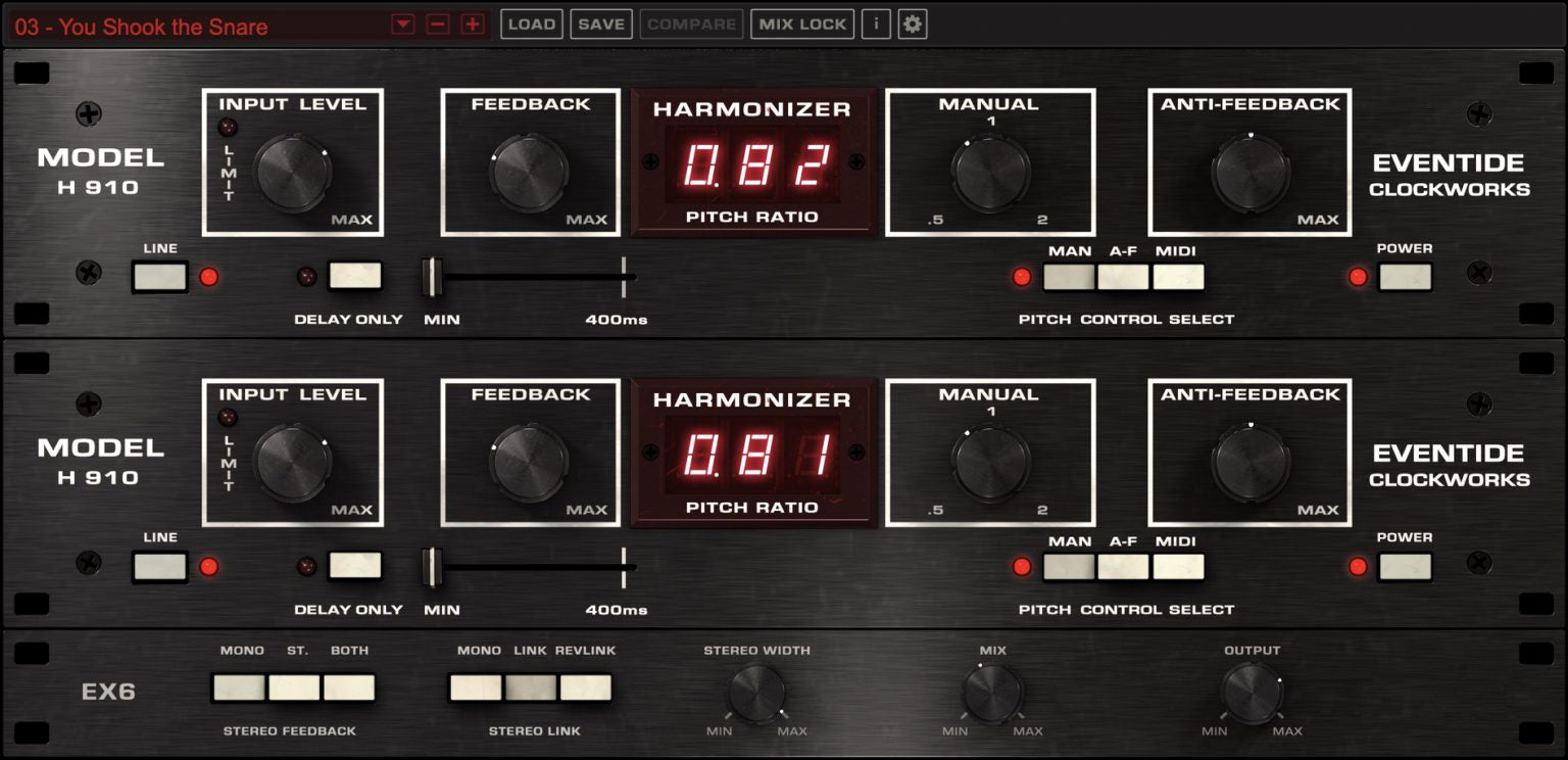 Eventide | H910 Harmonizer Multi-Effects Plug-in