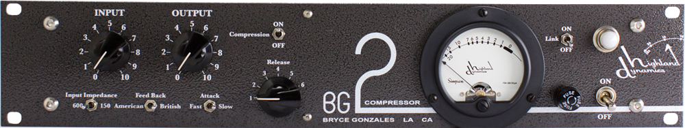 HIGHLAND DYNAMICS BG2 COMPRESSOR