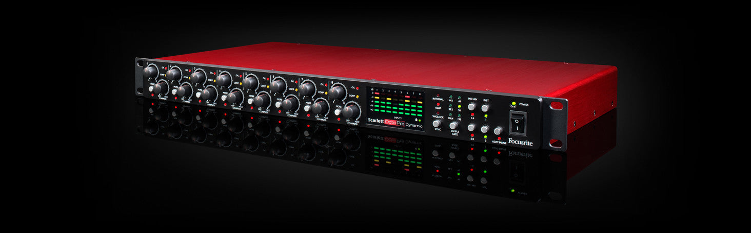 Focusrite Scarlett OctoPre Dynamic