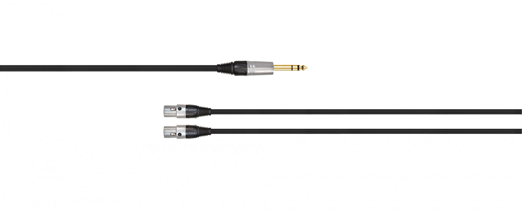 Audeze LCD series standard braided cable 1/4" plug