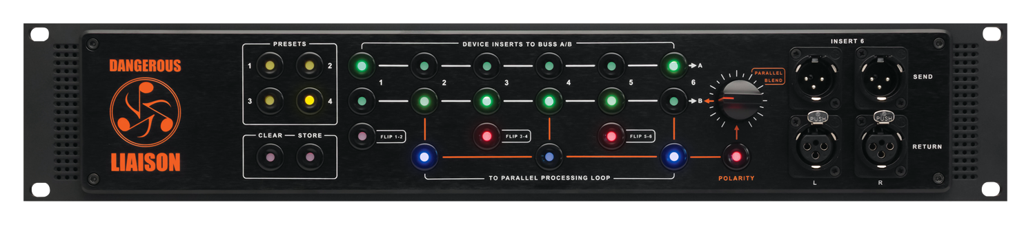 Dangerous Music | LIAISON Analog Master Router