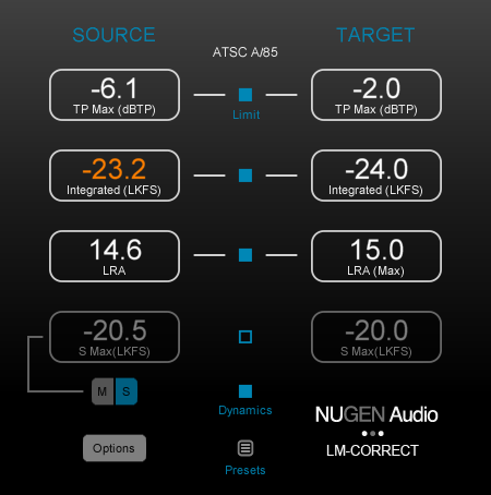 NUGEN Audio | LM-Correct 2 Loudness quick-fix Plug-in