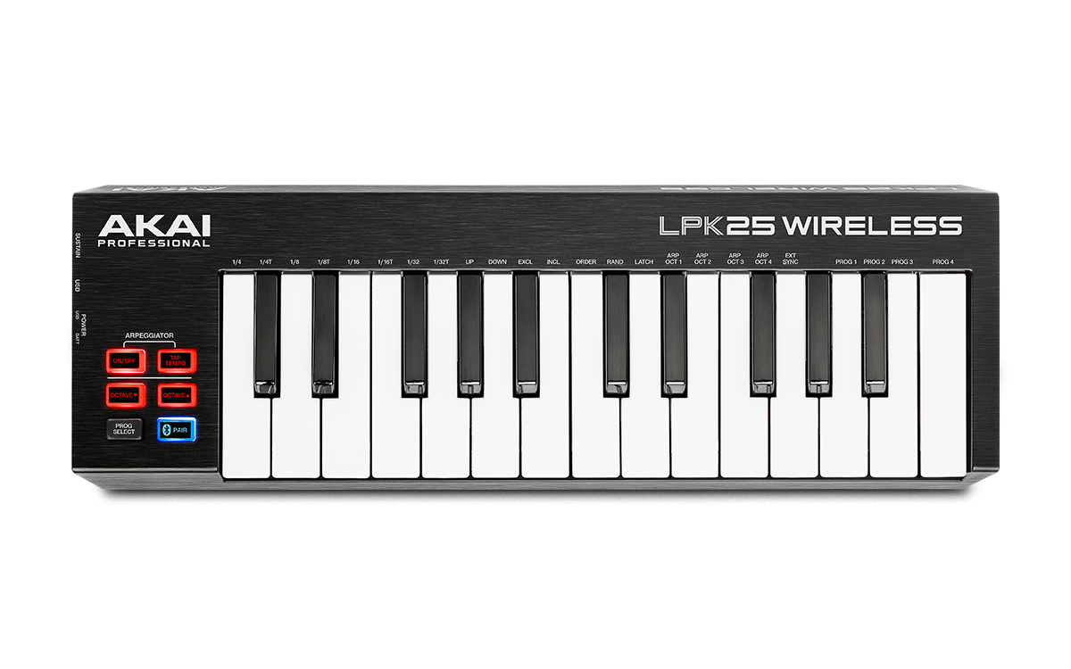 Akai Professional LPK25 Mini-key MIDI Controller - Wireless