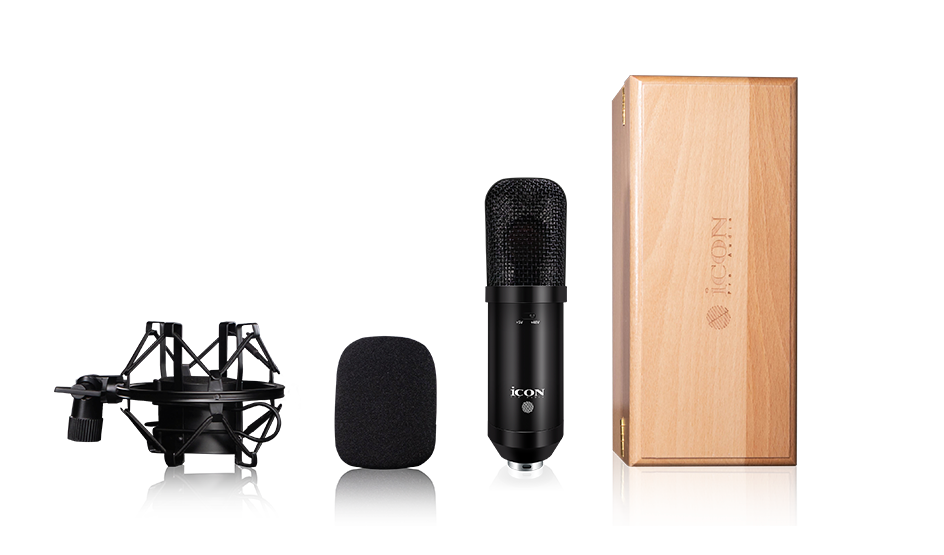 iCON Pro Audio | M4 Large Diaphragm Condenser Microphones